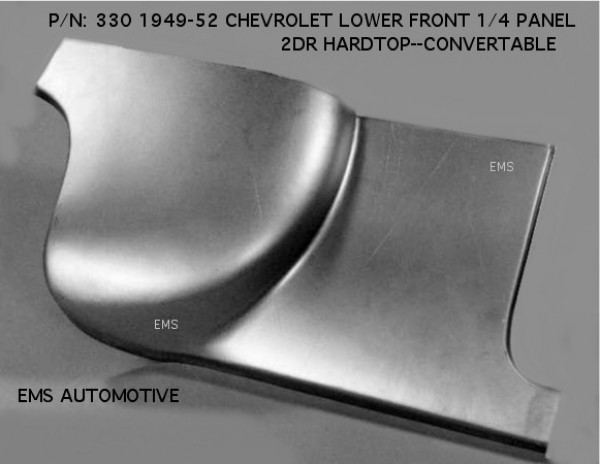  LOWER FRONT 1/4 PANEL